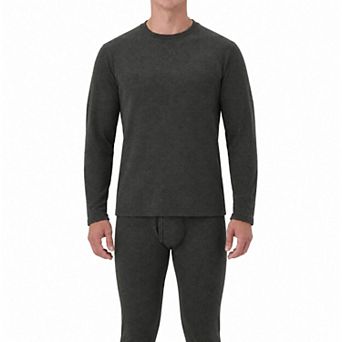 Men's Heat Holders Lite Traverse Thermal Base Layer Long Sleeve Crewneck Top