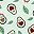 Green Avocado Print