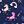 Navy Unicorn Print