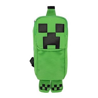 Minecraft Creeper 3D Character Crossbody Sling Bag