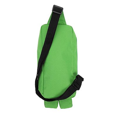 Minecraft Creeper 3D Character Crossbody Sling Bag