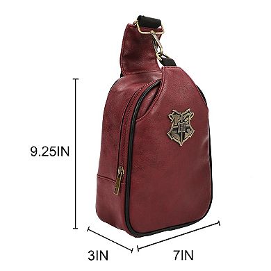 Harry Potter Crest Badge Fanny Pack Sling Bag