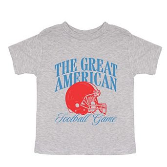 The Great American Football Game - Toddler Short Sleeve Graphic T-Shirt