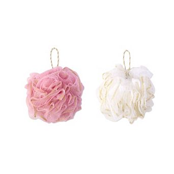 MAISON DE BASE 2 pc Jumbo Loofah Set