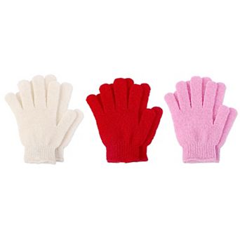 MAISON DE BASE Exfoliating Gloves 3-Pack