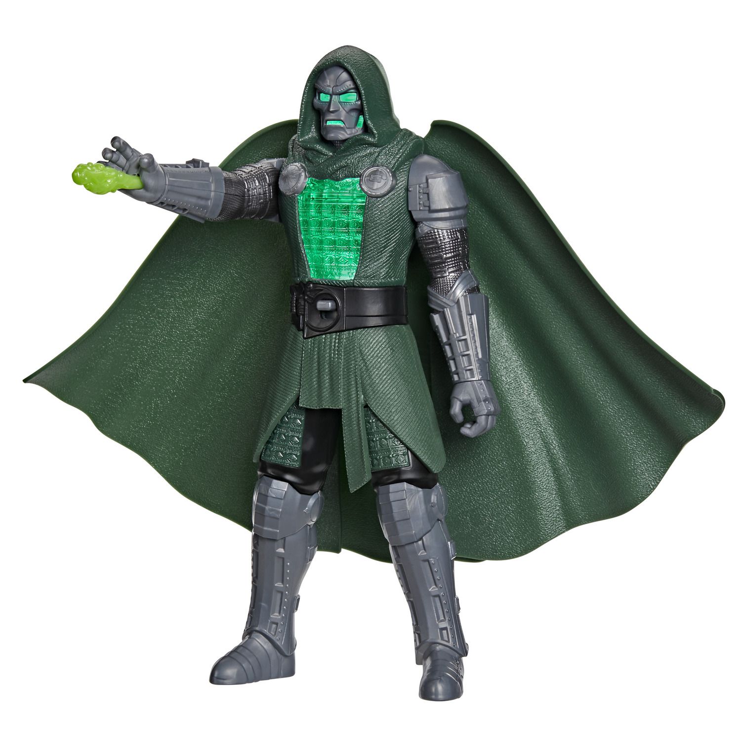 Детская фигурка Marvel Studios Avengers Doomsday Power-Glow Doctor Doom Action Figure by Hasbro — фото 2