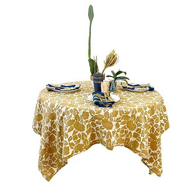 Hand Block Printed Tablecloth