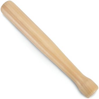 Bar Muddler for Home Drinks, Guacamole, and Dessert Prep Wood Material, Natural Wood