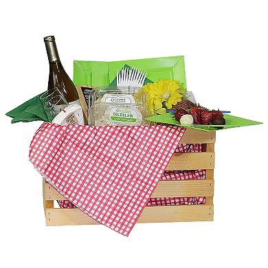 18 Inch Extra Large Unfinished Pine Pallet Style Full Crate with Handles