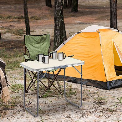 Lightweight Folding Camping Table for Tailgates, Picnics, and Outdoor Use