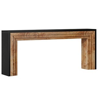 Modern Console Table with Slim Design, Narrow Sofa Table for Entryway, Hallway, or Behind Couch