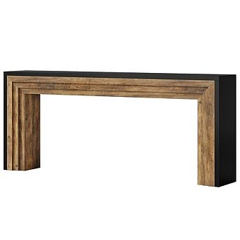Modern Console Table with Slim Design, Narrow Sofa Table for Entryway, Hallway, or Behind Couch
