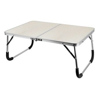 Foldable Laptop Desk Bed Table Aluminum Adjustable Tray for Sofa Couch Work