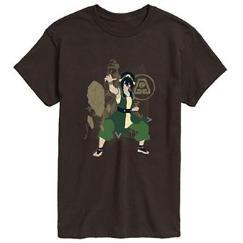 Men's Avatar Aang: The Last Airbender Toph Portrait Short Sleeve Graphic T-Shirt
