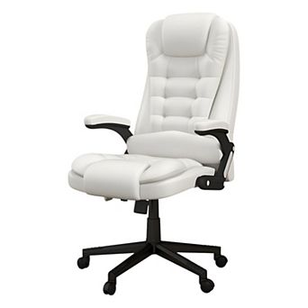 Reclining Massage Office Chair Vibration Points, Heating, Adjustable Height