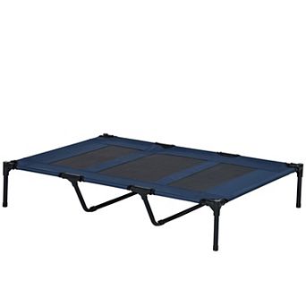 Portable Elevated Pet Bed for Large Dogs with Oxford Fabric and Mesh