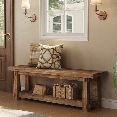 Multi-Functional Shoe Storage Bench for Entryway Bedroom and Mudroom