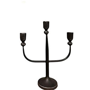 Vintage Style Multi Arm Candelabra Candle Holder Metal Stand for Tabletop Dining Mantel Display
