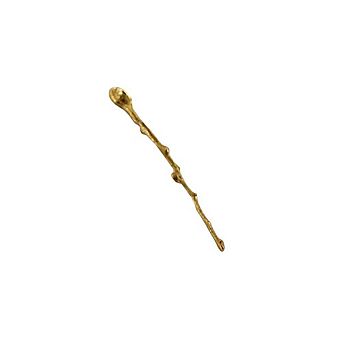 Tiny Decorative Leaf Spoon for Kitchen Counter Serving Bowls and Tabletop Display Styling