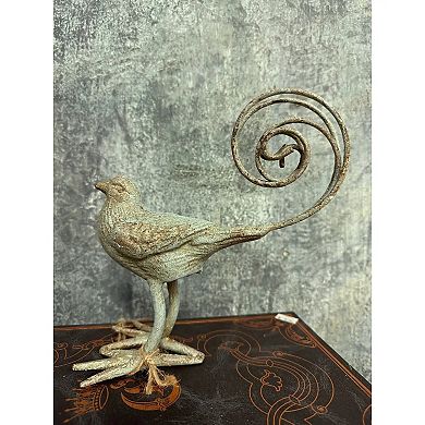 Cast Iron Bird Napkin Holder for Kitchen Counter Dining Table and Countertop Organization