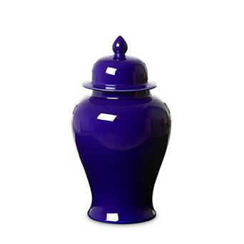 Imperial Ginger Jar Porcelain Decorative Accent Mantel Decor