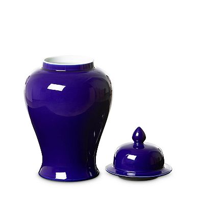 Imperial Ginger Jar Porcelain Decorative Accent Mantel Decor