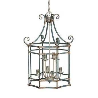 Canton Chandelier Iron Ceiling Light Fixture Dining Room Entryway Decor