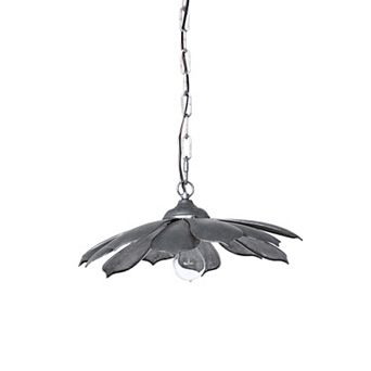 Marguerite Iron Flower Pendant Light Fixture Entryway Foyer Hanging Ceiling Light