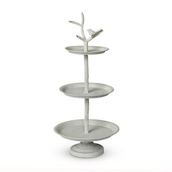 Farmhouse Tiered Plant Shelf for Herbs Flowers and Patio Garden Décor
