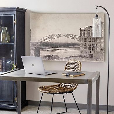 Memphis Bridge Canvas Wall Art Print for Living Room and Office Decor