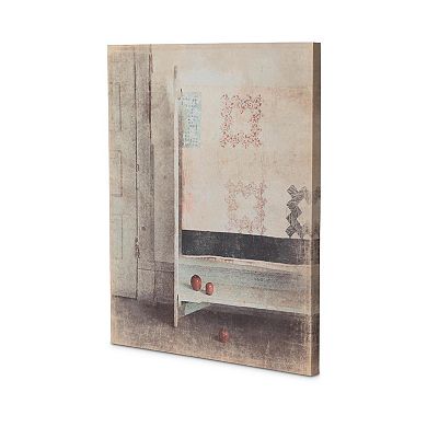 Patchwork Quilt Canvas Wall Art Print for Living Room and Bedroom Decor