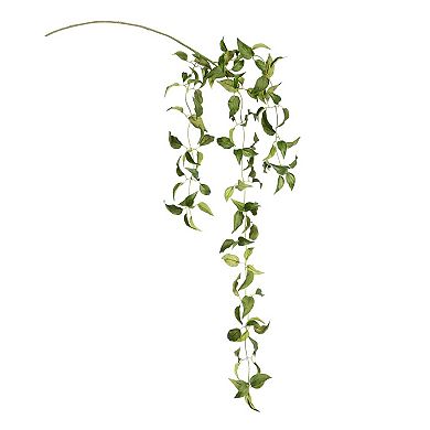 Artificial Smilax Vine Set of 4, Faux Greenery Hanging Plant Decor