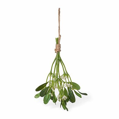 Artificial Mistletoe Bundle Set of 6 Holiday Wreath Garland Decor