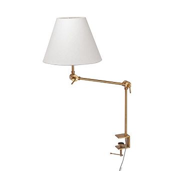 Modern Desk Lamp Fabric Shade Office Task Lighting Lamp for Desk Nightstand