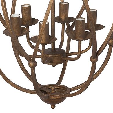 Slender Chandelier Ceiling Light Fixture Indoor Hanging Lamp Foyer Decor