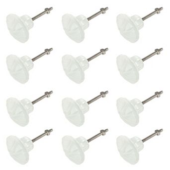 Sea Glass Drawer Knob Set of 12 for Cabinets Dressers and Bathroom Vanities