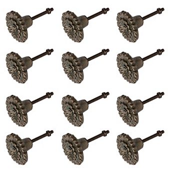 Vintage Style Drawer Knob Set of 12 for Cabinets Dressers and Nightstands