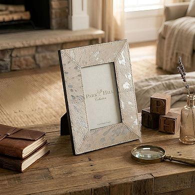 Modern Tabletop Photo Frame with Paint Splatter Design for Home Decor