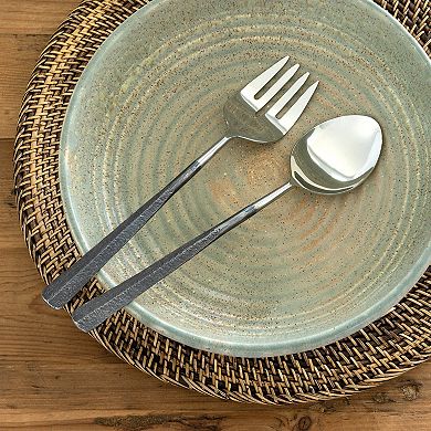 2Pc Salad Serving Utensil Set Spoon and Fork for Pasta, Salad, Fruit, and Side Dishes