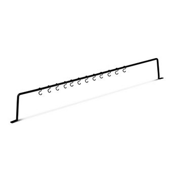 Forged Iron Wall Hook Rack for Coats Bags Towels Entryway Storage