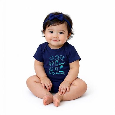 Hello Summer Chart - Infant Short Sleeve Graphic Bodysuit