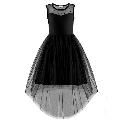 tween dresses formal Abriella Dress low tulle skirt with horsehair braid trim Girls Formal Dresses & Rompers