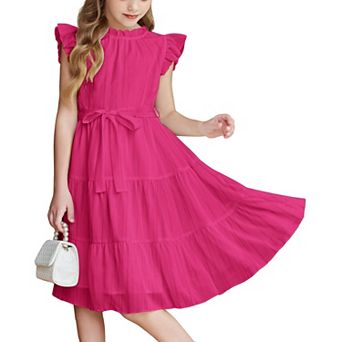 Arshiner Girls Special Occasion Dresses Summer Formal Funeral Elegant Dress