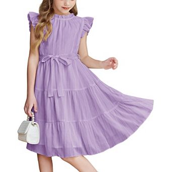 Arshiner Girls Special Occasion Dresses Summer Formal Funeral Elegant Dress