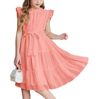 Arshiner Girls Special Occasion Dresses Summer Formal Funeral Elegant Dress