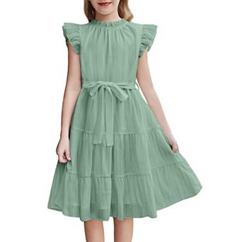 Arshiner Girls Special Occasion Dresses Summer Formal Funeral Elegant Dress