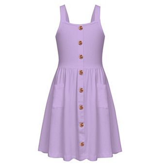 Arshiner Easter Dresses For Girls Summer Sundress Casual Beach Boho Sun Dress