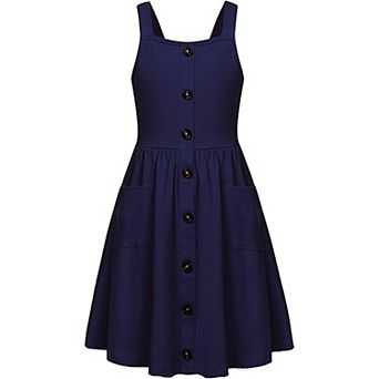 Arshiner Easter Dresses For Girls Summer Sundress Casual Beach Boho Sun Dress