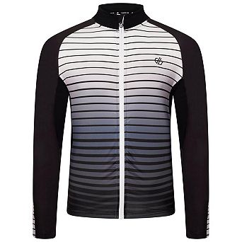Dare 2B Mens Horizontal e Mock Neck Slim Athletic Track Top