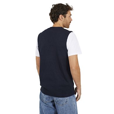 Brave Soul Mens Knitted V Neck Waistcoat